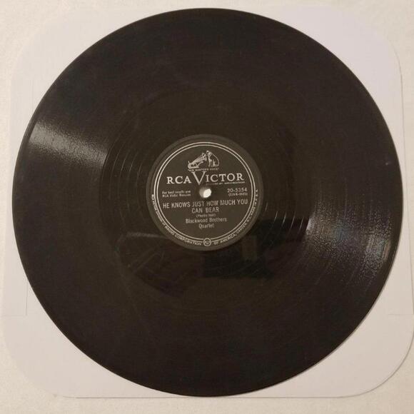 3/$25 Blackwood Brothers 78 RPM Someone to Care / He Knows RCA 20-5354 - Picture 1 of 5